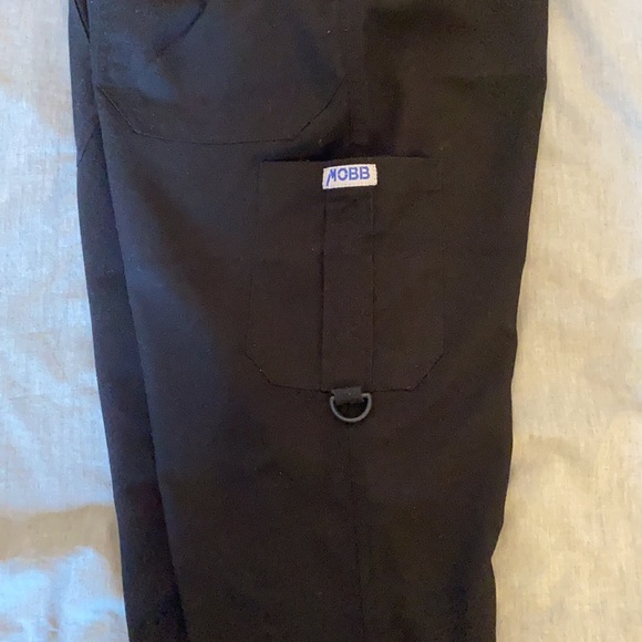 Mentality by Mobb Black straight leg scrub pants - Picture 2 of 3